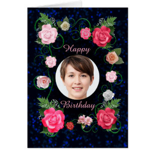 Ajouter une photo Anniversaire Beaux Roses