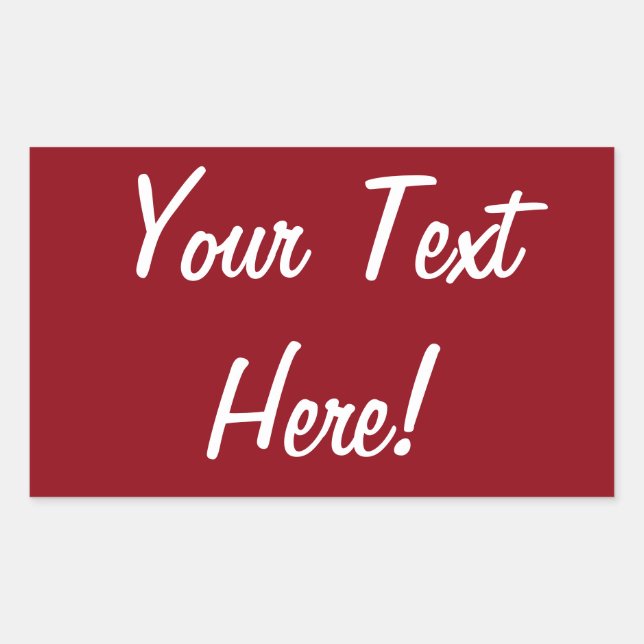 AJOUTER VOS PROPRES Stickers TEXTE (Devant)