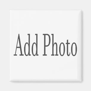 Ajouter votre aimant photo rond ou carré