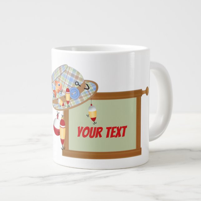 Ajouter Votre Cadeau Jumbo Mug (Devant droit)