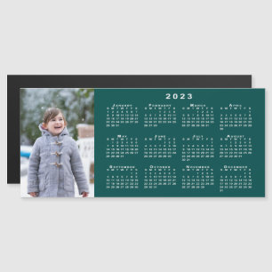 Ajouter votre calendrier Photo 2023 sur le Magnet