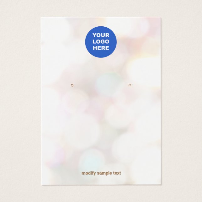 Ajouter Votre Carte D'Affichage De Réservation De  (Devant)