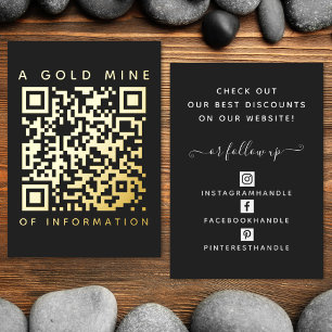 Ajouter votre carte de réduction Black Gold Code Q
