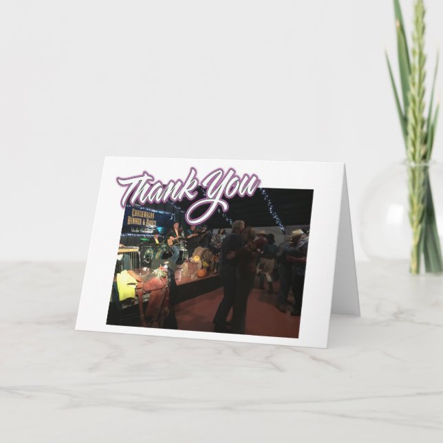 ajouter votre carte de remerciements photo (Devant)