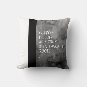 ajouter votre devis oreiller moderne gris et blanc