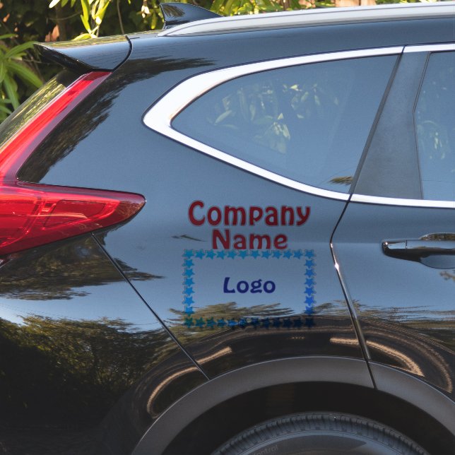 ajouter votre entreprise Autocollant vinyle Coupé  (Coté voiture)