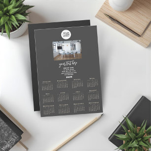 Ajouter votre logo 2026 Calendrier Société Photo
