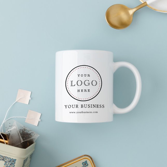 Ajouter Votre Logo Café Mug (Créateur téléchargé)