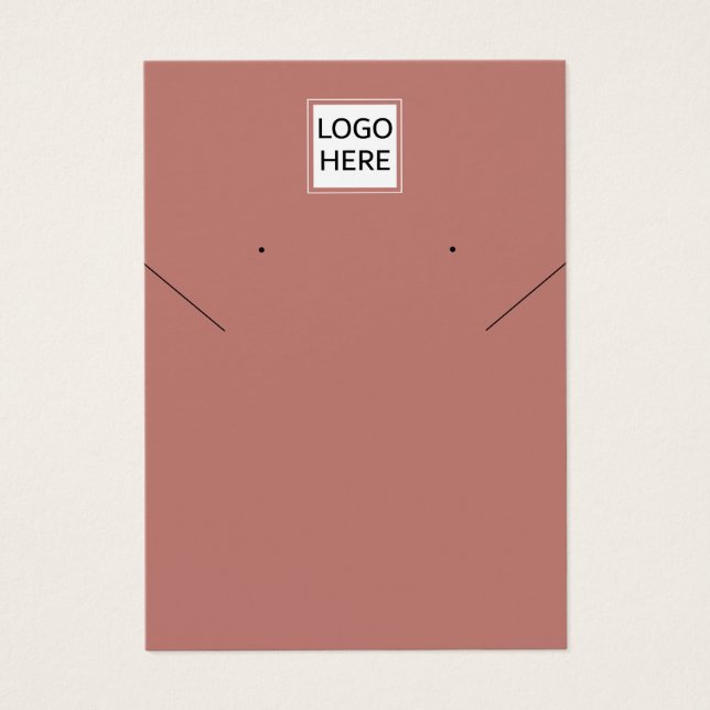 Ajouter votre logo ceinture collier carte d'affich (Devant)