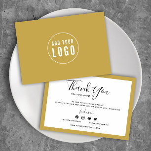 Ajouter votre logo et votre Merci de couleur modif