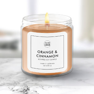 Ajouter votre logo minimaliste Étiquette de produi