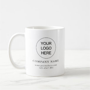 Ajouter votre logo Simple Clean Company Mug