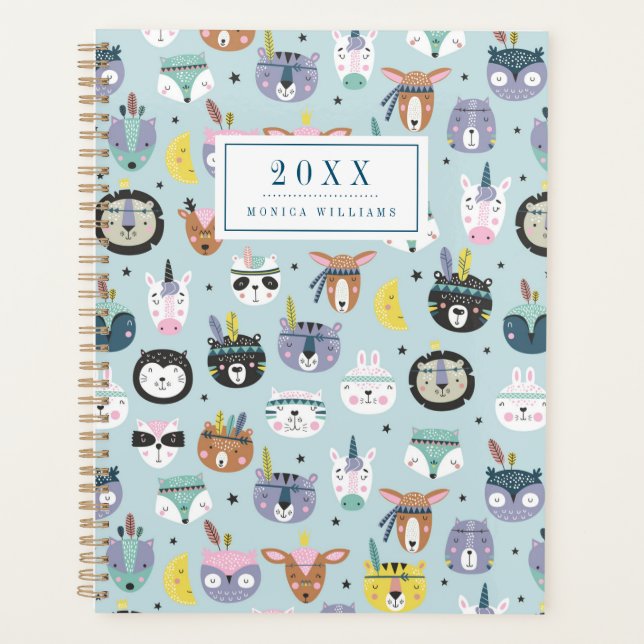 Ajouter votre nom/année | Face Tribale mignonne (Devant)