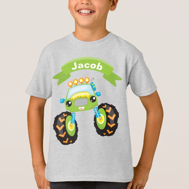Ajouter Votre Nom Chemise T-Shirt De Base Pour Enf (Devant)