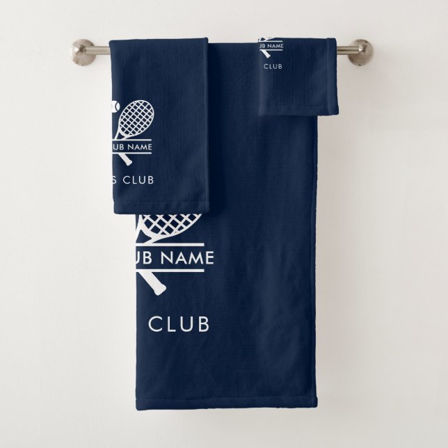 Ajouter Votre Nom Club Raquettes De Tennis Motifs  (En situation)