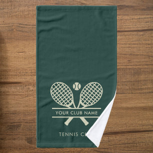 Ajouter Votre Nom Club Tennis Team Couleur Vert