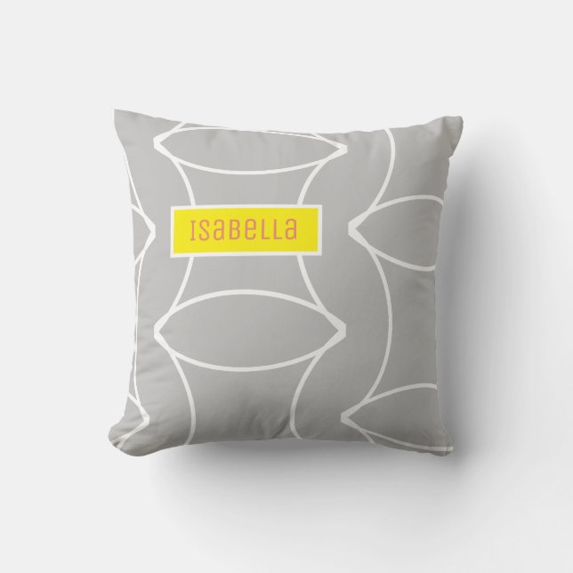 Ajouter Votre Nom Coussin D'Oreiller Personnalisé (Recto)