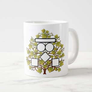 Ajouter Votre Nom De Famille / Photos - Jumbo Mug