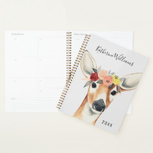 Ajouter votre nom et votre année Cerf forestier