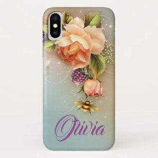 Ajouter votre nom - iPhone X Coque