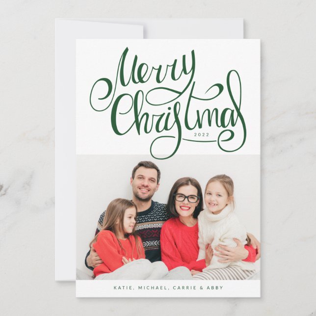 AJOUTER VOTRE PHOTO | Joyeux Noël (Devant)