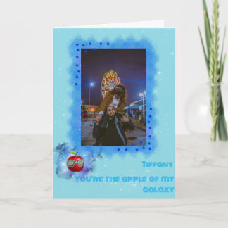 Ajouter Votre Photo Merci Galaxy Carte de remercie