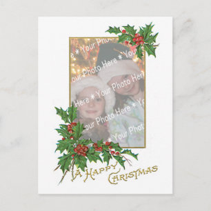Ajouter votre photo Vintage Joyeux Modèle de Noël