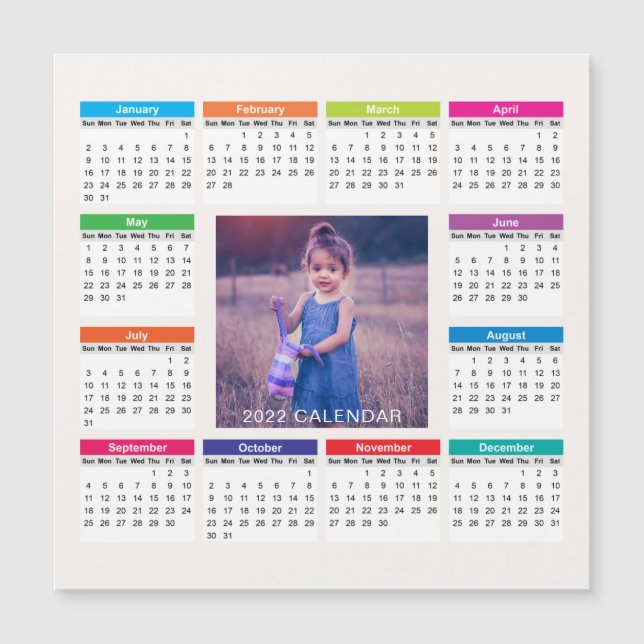 Ajouter Votre Propre Calendrier Photo Personnalisé (Devant)
