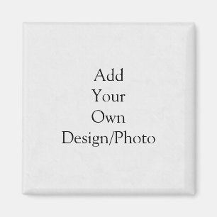 Ajouter votre propre design - Magnet Carré