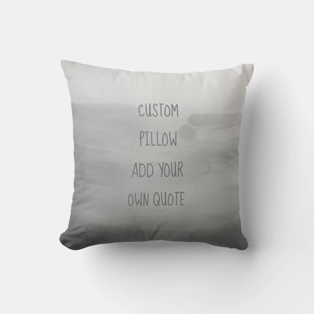 ajouter votre propre devis coussin aquarelle desig (Recto)