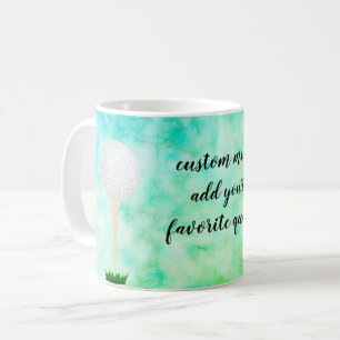 ajouter votre propre devis personnalisé tasse golf