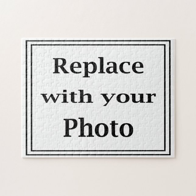 Ajouter votre propre Modèle de puzzle photo (Horizontal)