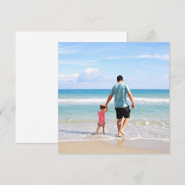 Ajouter votre propre photo et/ou texte (Devant / Derrière)