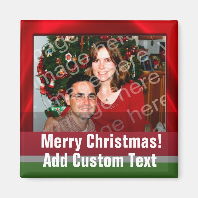 Ajouter votre propre photo Magnets de vacances per (Devant)