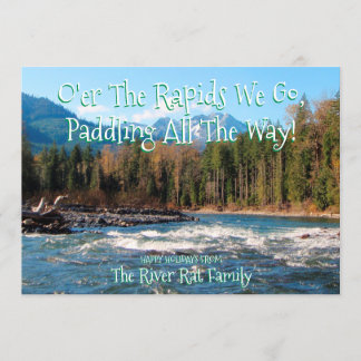 Ajouter votre propre photo River Runners Carte de 