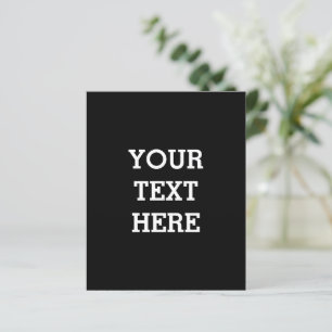 Ajouter votre propre texte personnalisé ici noir e