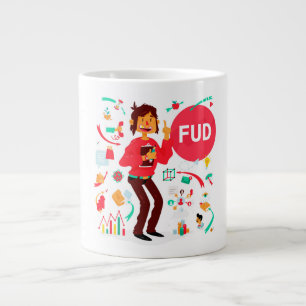 Ajouter Votre Propre Texte Terme Cadeau Jumbo Mug