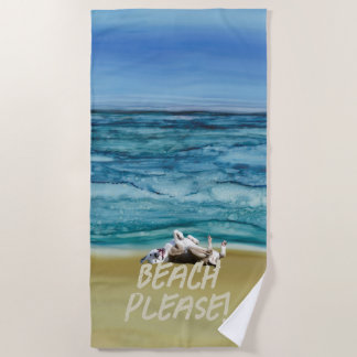 Ajouter Votre Serviette De Plage Pup