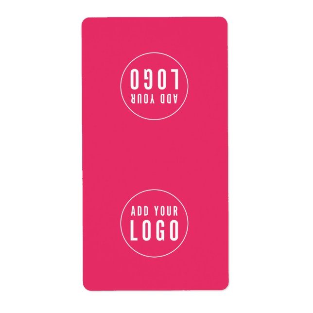 Ajouter Votre Sticker D'Emballage De Sac Couleur M (Devant)