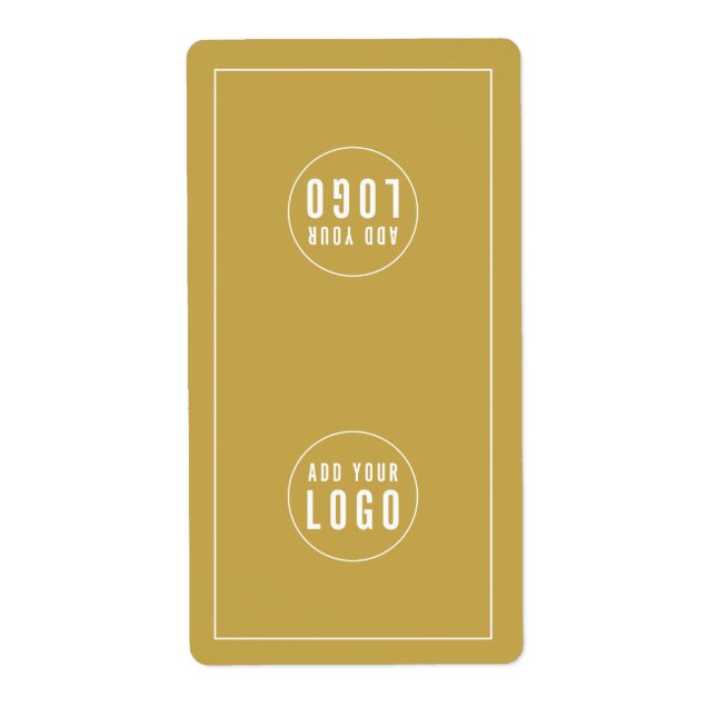 Ajouter Votre Sticker D'Emballage De Sac Couleur M (Devant)