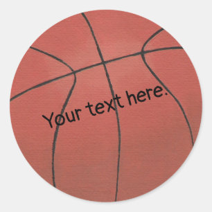 Ajouter Votre Texte Ici Stickers Basketball