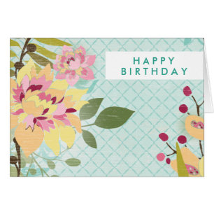 Ajouter votre texte Jardin floral, Arrière - pla