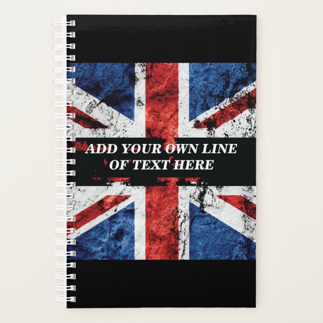 Ajouter votre texte sur le drapeau anglais Jeu d'o (Devant)