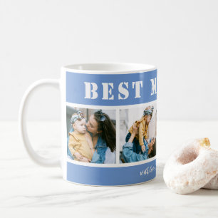 Ajoutez 4 Photo Meilleure Maman Jamais Tasse à Caf
