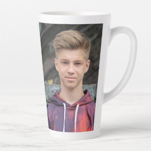 AJOUTEZ LA PHOTO DE VOTRE ENFANT TASSE CAFE LATTE