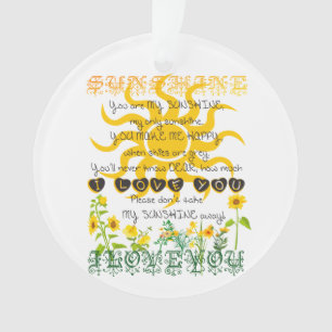 Ajoutez un nom que vous êtes mon soleil