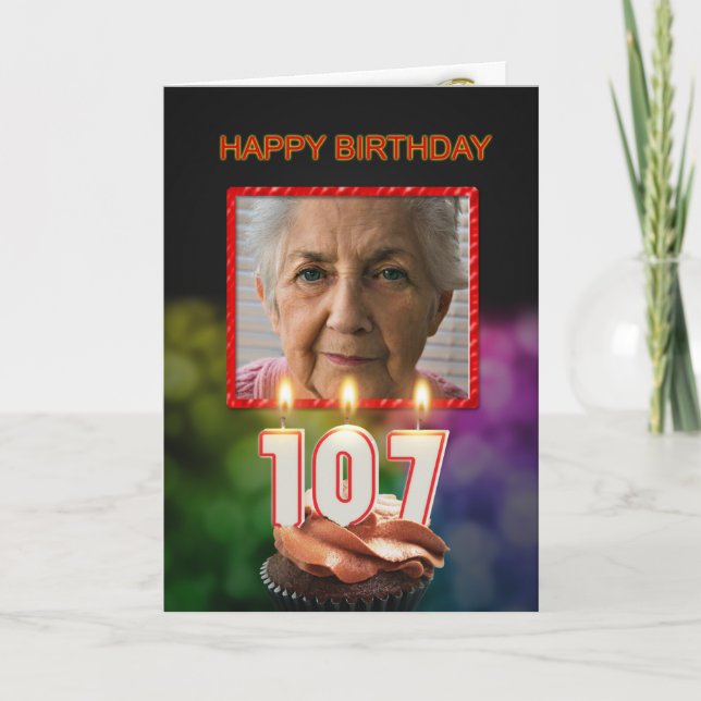 Ajoutez une image, la 107th carte d'anniversaire (Devant)