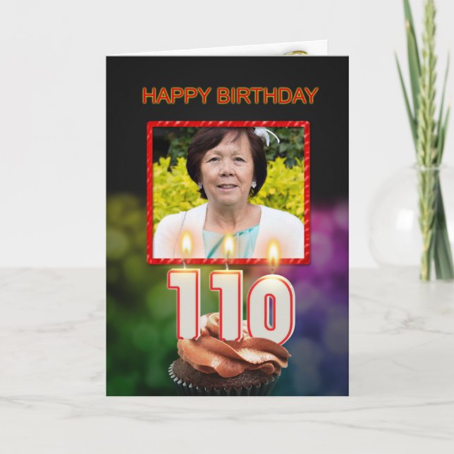 Ajoutez une image, la 110th carte d'anniversaire (Devant)