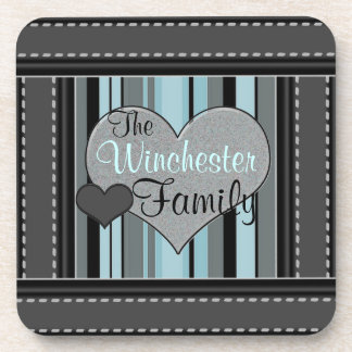 Ajoutez vos coeurs nommés et dessous de verre de