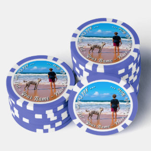 Ajoutez vos jetons de poker photo personnalisée av
